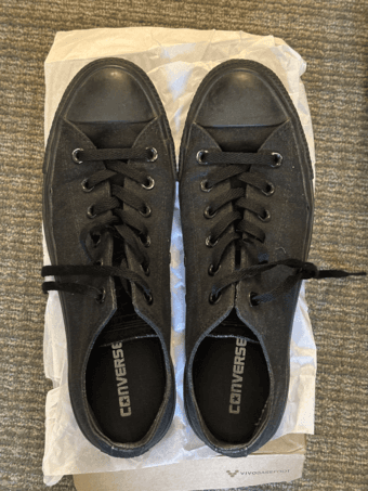 Converse Men's Low-Top Sneaker, Size 8 Mens US 1