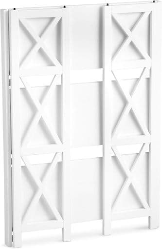 3-tier solid wood foldable shelf 2