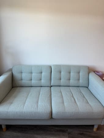 Used IKEA MORABO SOFA - light green 3