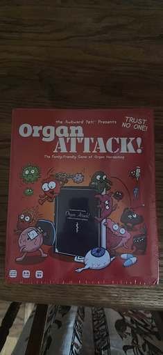 Organ attack board game! $10 1