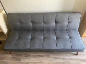 Gray Sofa Bed 1