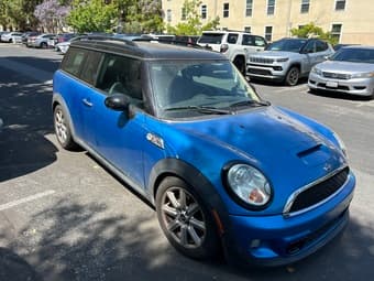 Blue Mini Clubman S 2011 1