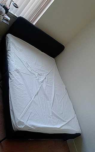 Full Mattress and Bed Frame 1
