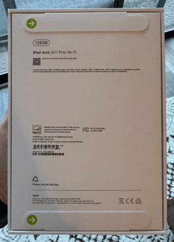 Mini iPad pro: new, unopened box 2
