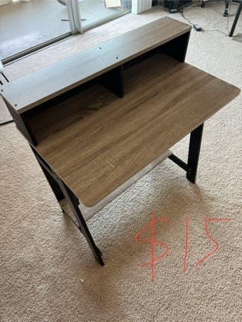 small desk / oscillating fan 2