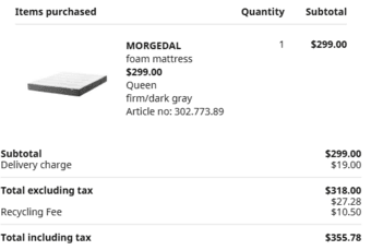 Moving sale: Bedframe and Mattress in good condition @Mountain View 3