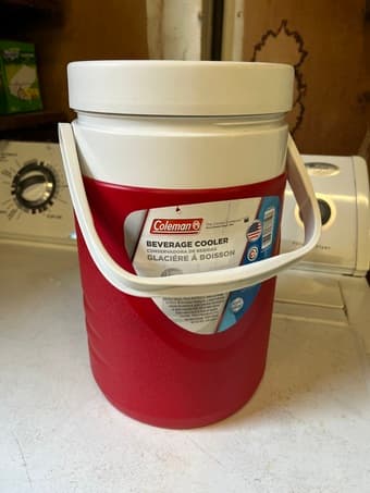 Coleman beverage cooler 1