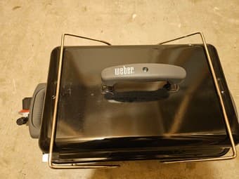 Weber portable gas grill 1