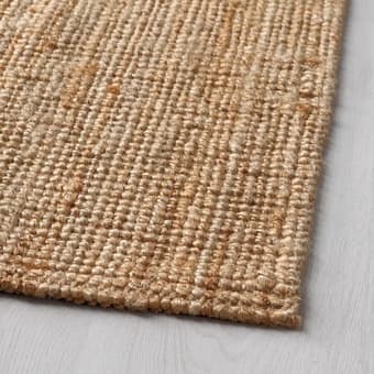 Large Woven Natural Rug + Free Foot Mat for only $15! 3