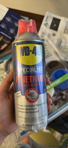 Fast acting penetrant and power scrubber 2