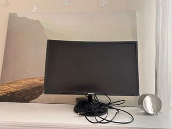 Samsung Curved monitor 1