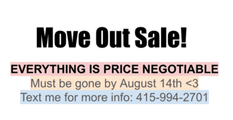 Mattress, Drawer storage, lamps, rug, peppermayo, decor, etc! 1