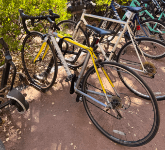 Scattante W-330 Road Bike (Small, 48cm) + Lock + Helmet 2