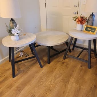 Center table and two adjacent coffee tables 3