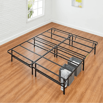 Queen size metal bedframe 1