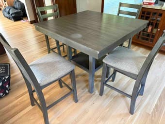 5 piece counter height dining set 1