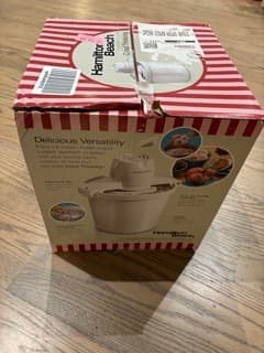 Brand New Ice Cream Maker + Ben&Jerry's Ice Cream Recipe Book 1