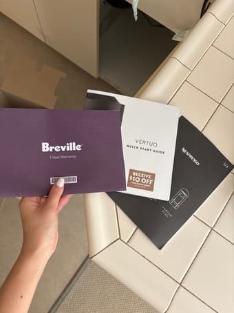 Nespresso Vertuo Machine (with box included!) - Final offer $40 3