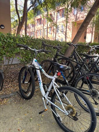 Women's bike + U-lock 1