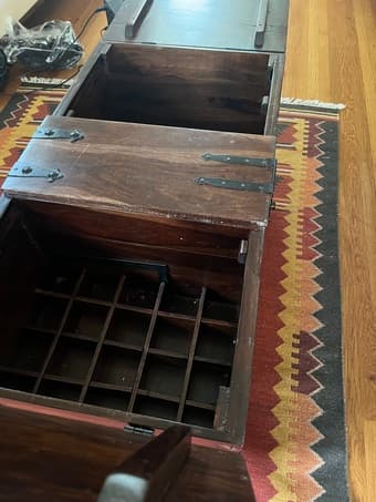 Wooden Trunk Coffee Table 2