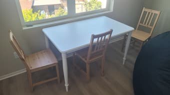 Ikea - sofa, dining table set, tv stand, beanbag - Redwood City 2