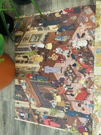 Agatha Christie Puzzle Duo – 2000 Pieces of Fun for only $8 4