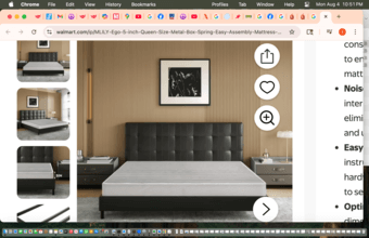 MLily full size bedframe 3