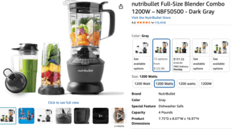 Nutribullet Blender Combo - Great Price!! 1
