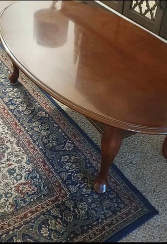 Wooden coffee table 1