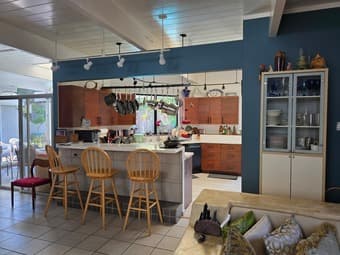 Available 9/1 furnished LARGE master bedroom with private bath 1