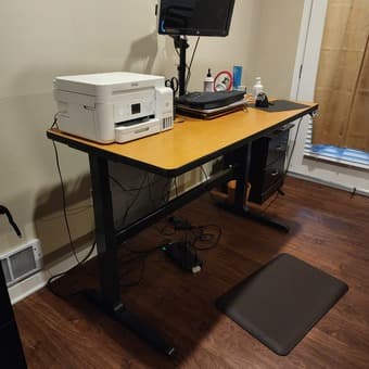 Sit - stand electric table 2