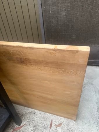 Solid Wood Desk with Adjustable Keyboard Mount – $75 (Stanford Area) 1