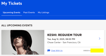 keshi : REQUIEM Tour (Tues, 8/12, 8pm, Chase Center) 1