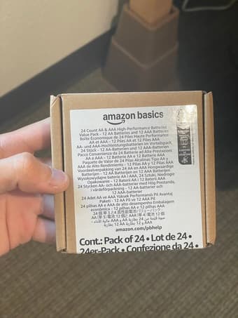 Amazon Basics 24-Count AA & AAA Batteries 1
