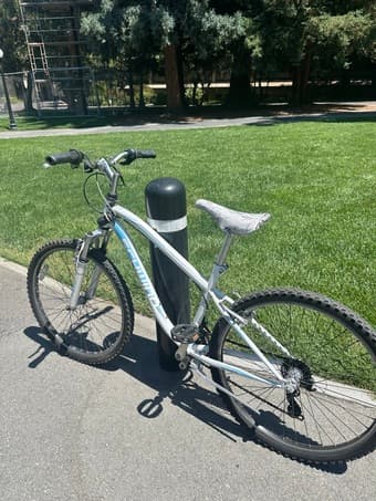 Bike with new lock! 1