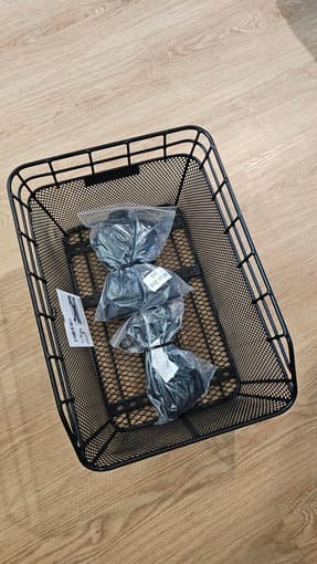 Rear Bike Basket with Net and Cover - BRAND NEW (NEVER BEEN USED) 2