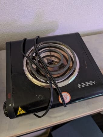 Black+Decker Buffet Range (Electric countertop burner) 2