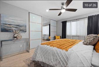 1 bed/1 bath furnished apt w/ washer/dryer, Mt View, flexible term 3