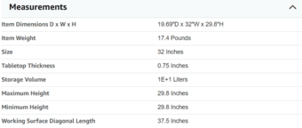 Small Office Desk 32 Inch 2