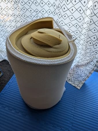 Memory Foam 2" Twin XL Mattress Topper 1