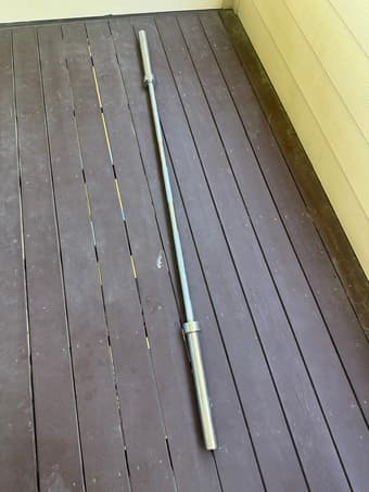 CAP Barbell 7-Ft Olympic Bar – 35 lb 1