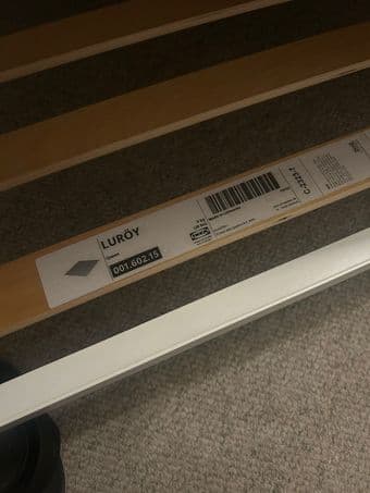 Queen size IKEA bedframe GRIMSBU 3