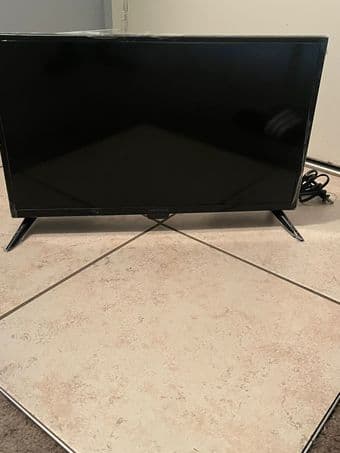 Furniture Sale: office desk, TV, bar stools 1