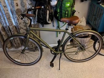 Electra Loft 7D Step Over Matte Khaki (Size L) 1