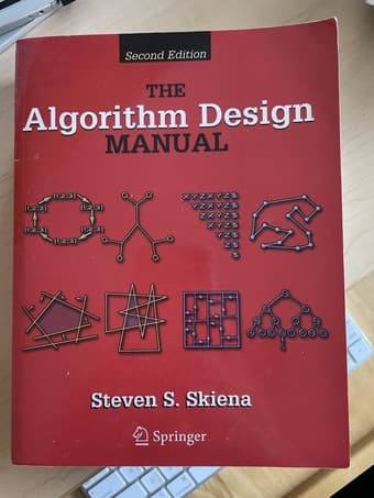Book: Algorithm Design Manual 1