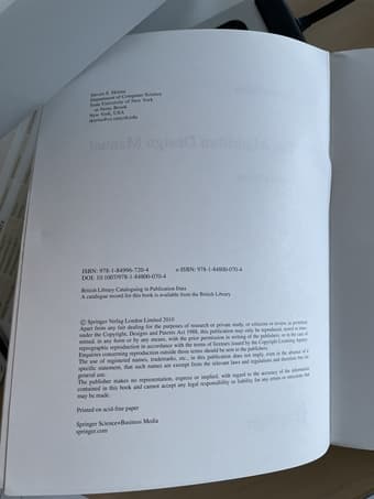 Book: Algorithm Design Manual 2