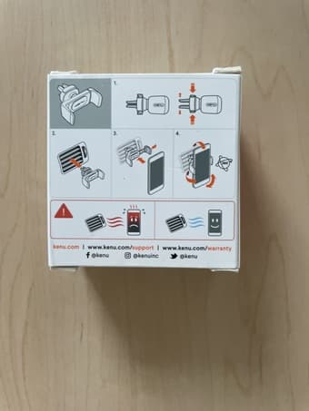 Universal Vent Car Phone Mount Holder: Kenu Airframe Pro (Black) 2