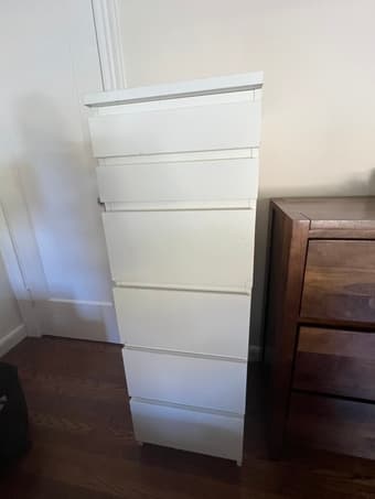 dresser, 48” x 16” x 19”. 2