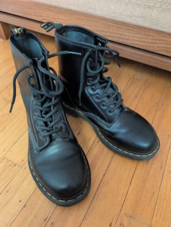 Doc Dr Martens Air Wair with Bouncing Soles boots black size US 6M 1