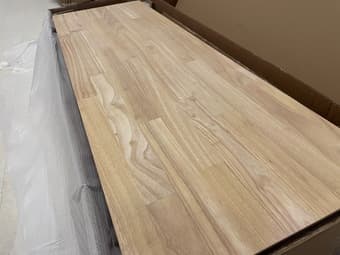 Table: Shaker table 48 in, unpainted wood 3